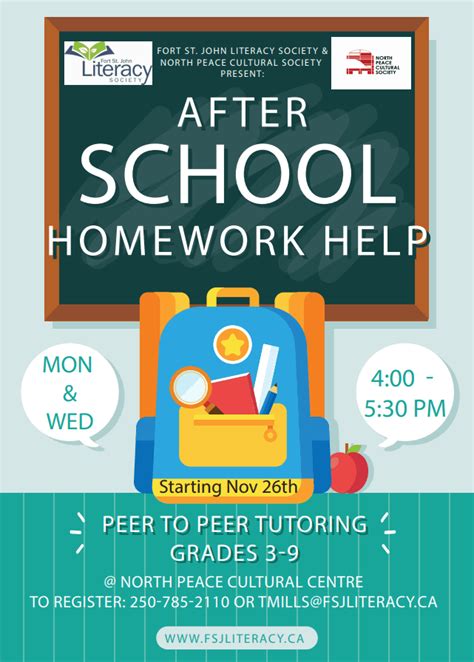 Homework Club After-School Program – The Dakota Center